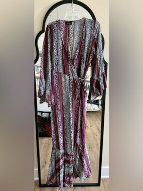 SAACHI Floral Wrap Dress